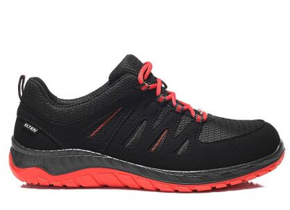 BUTY ELTEN  MADDOX W BLACK-RED LOW ESD S3S